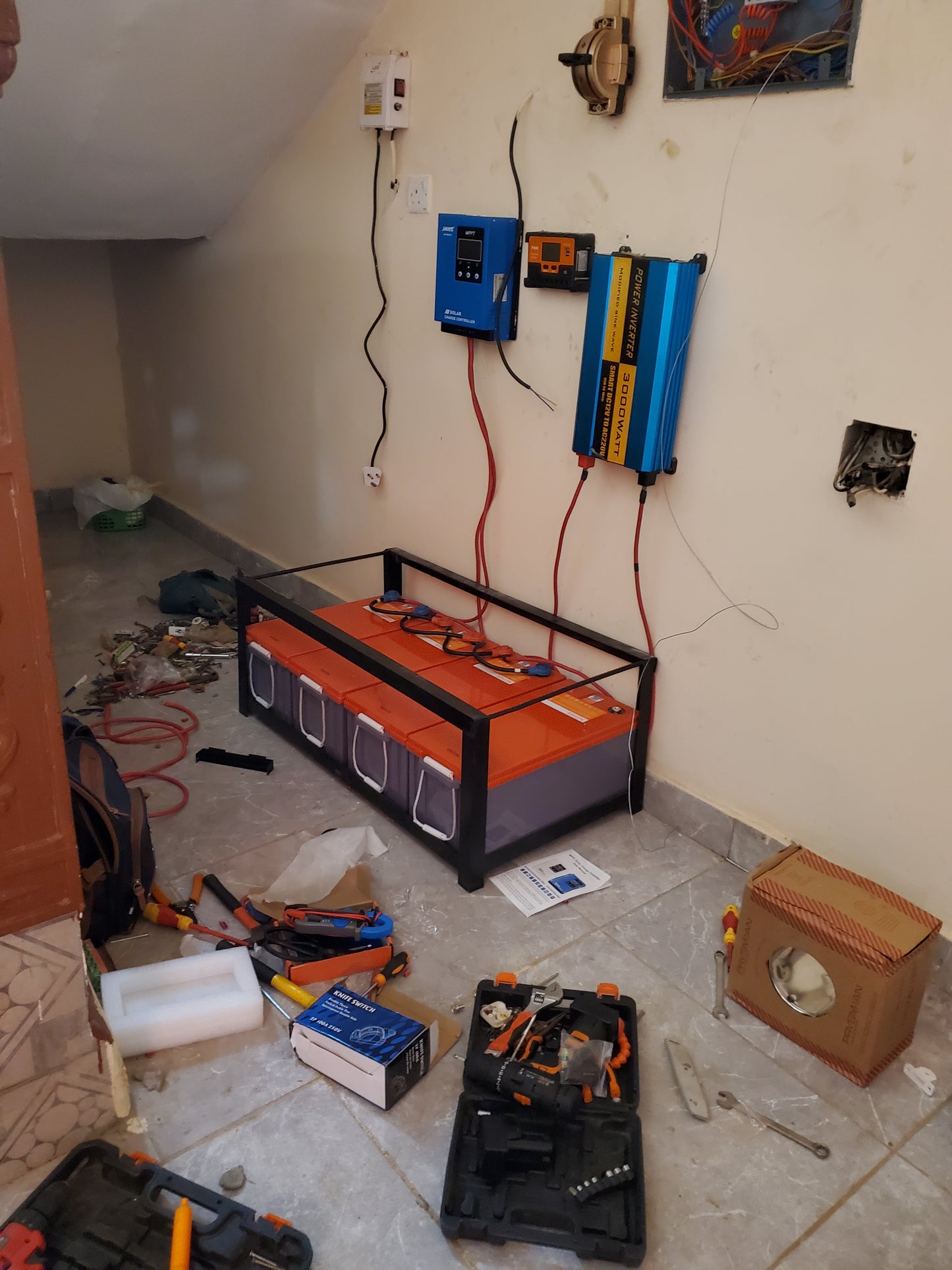 3KW SOLAR SYSTEM INSTALLITION