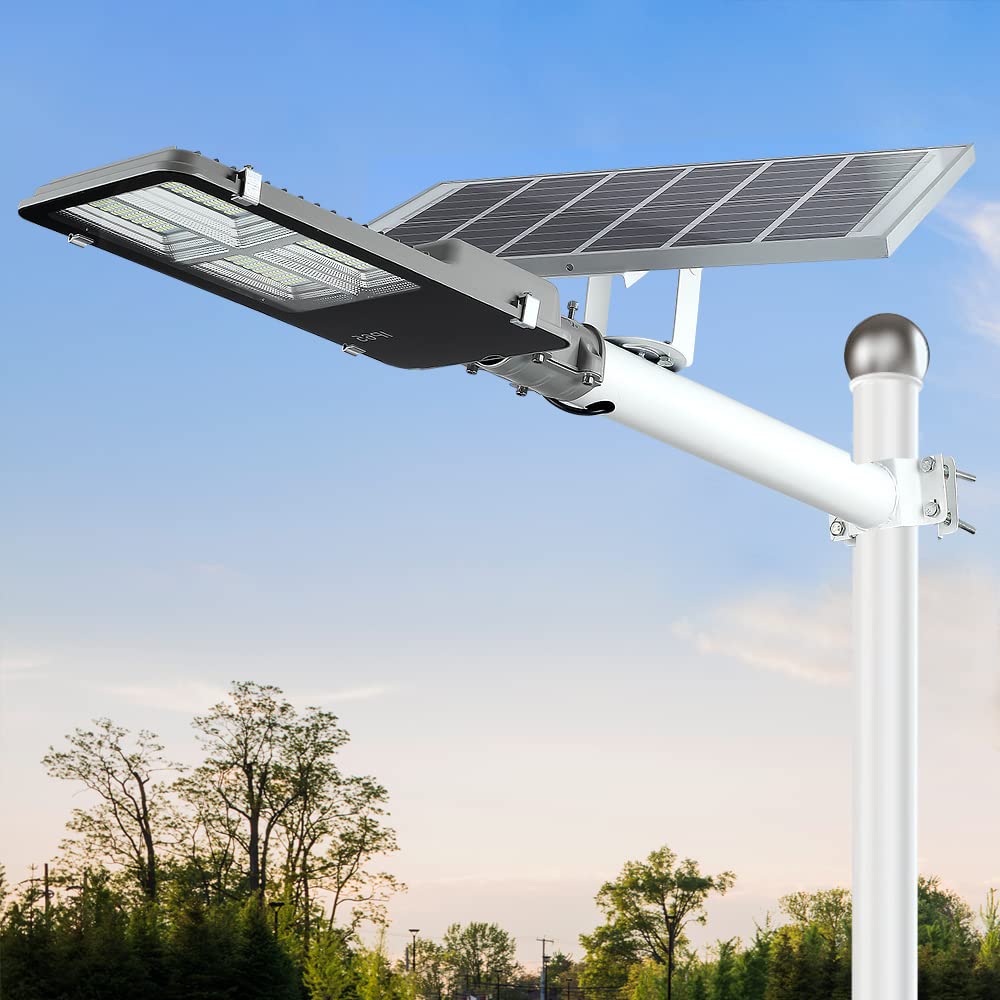 SOLAR STREET LIGH WIH LIHIUM BATTERIES