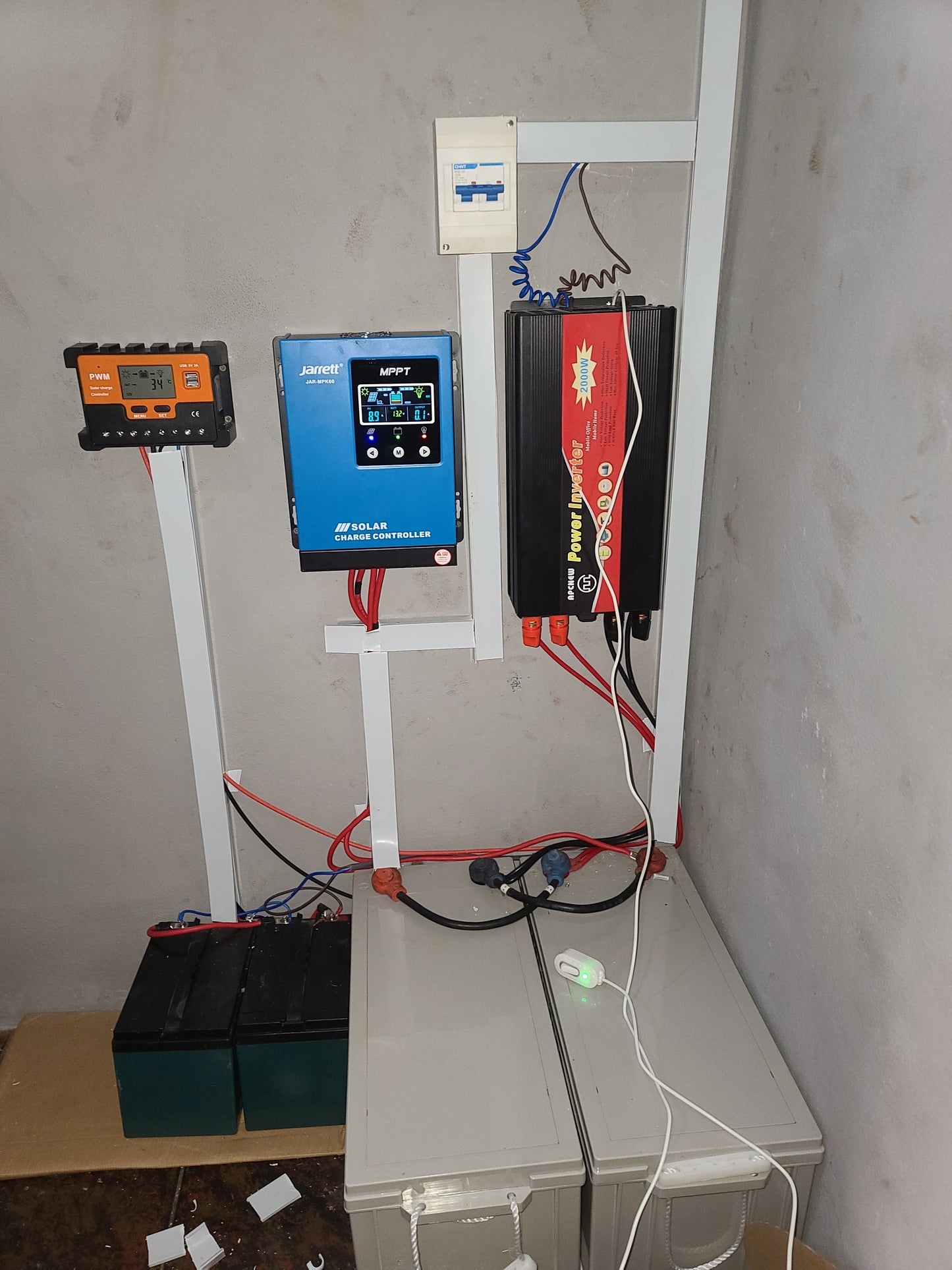 2KW SOLAR SYSTEM INSTALLATION