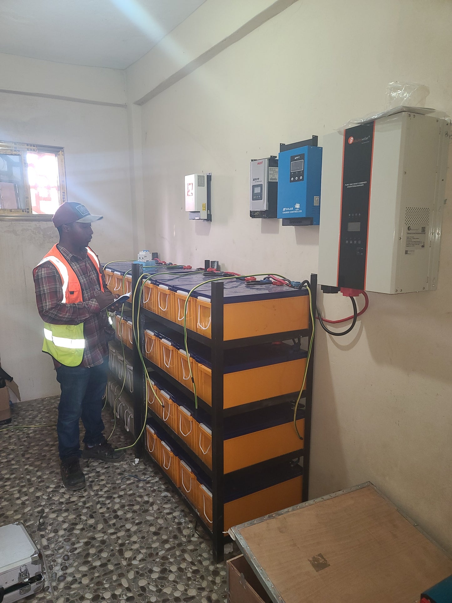 10KVA SOLAR SYSTEM INSTALLATION