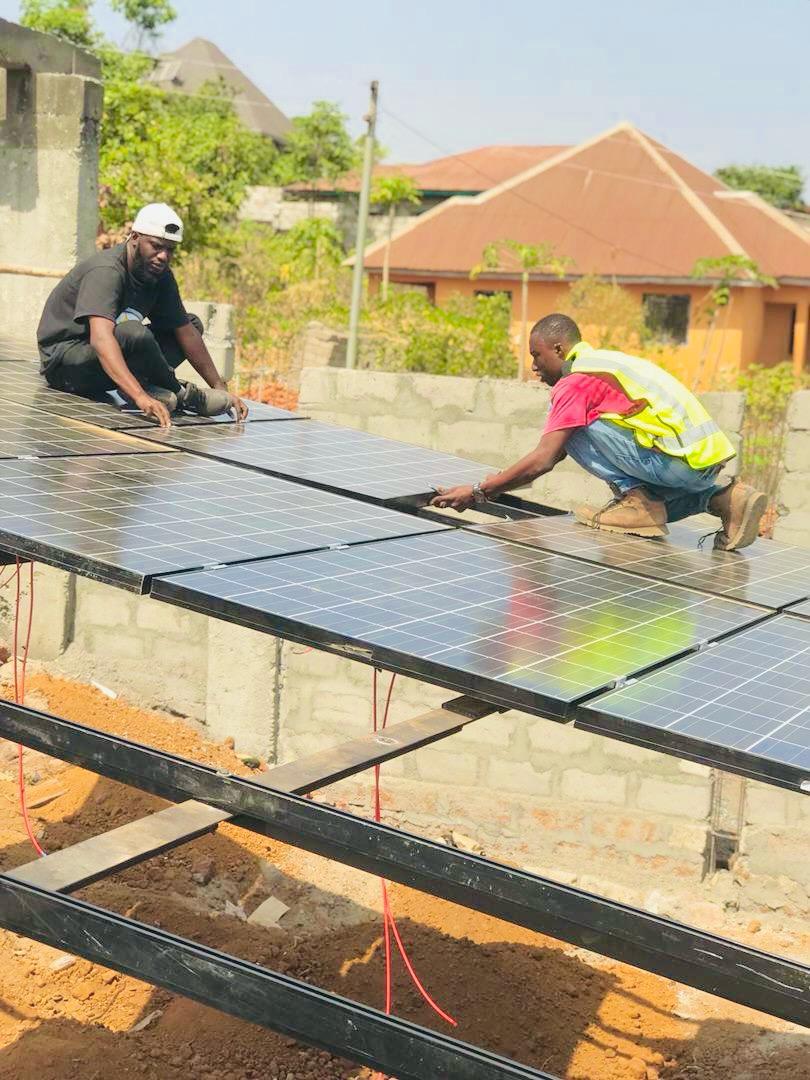 POWERFUL ENVIRONMENTAL FRIENDLY SOLAR CANOPY 10KVA @WATERLOO FULL HOUSE SUPPORT.