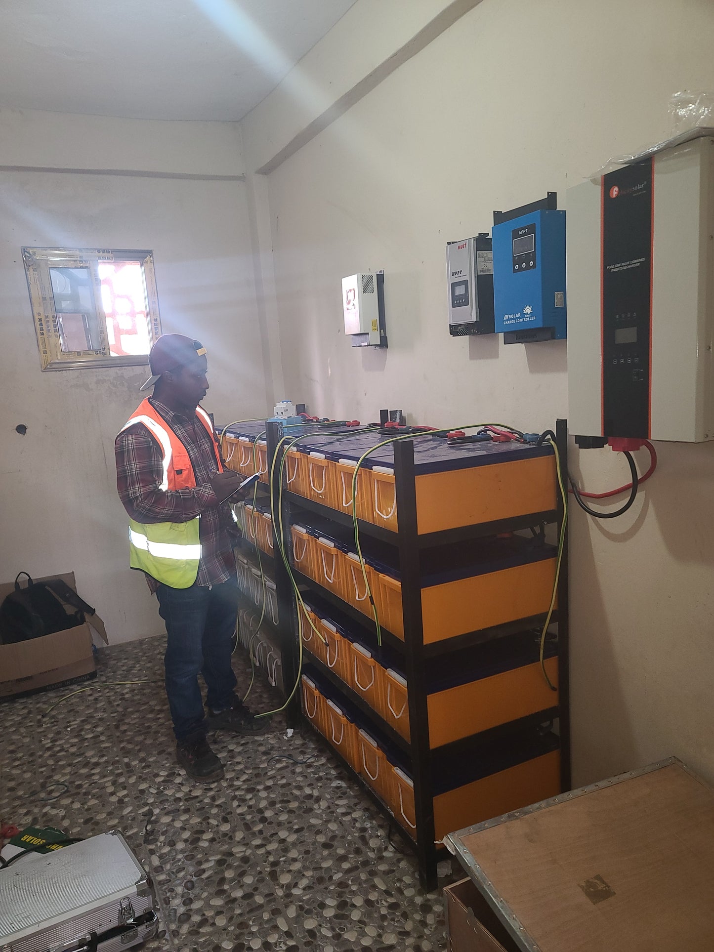 10KVA SOLAR SYSTEM INSTALLATION